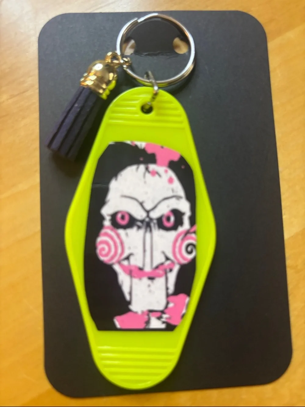 Horror Fandom Vibes Handcrafted Motel Keychains - Pick One - Picture 12 of 13